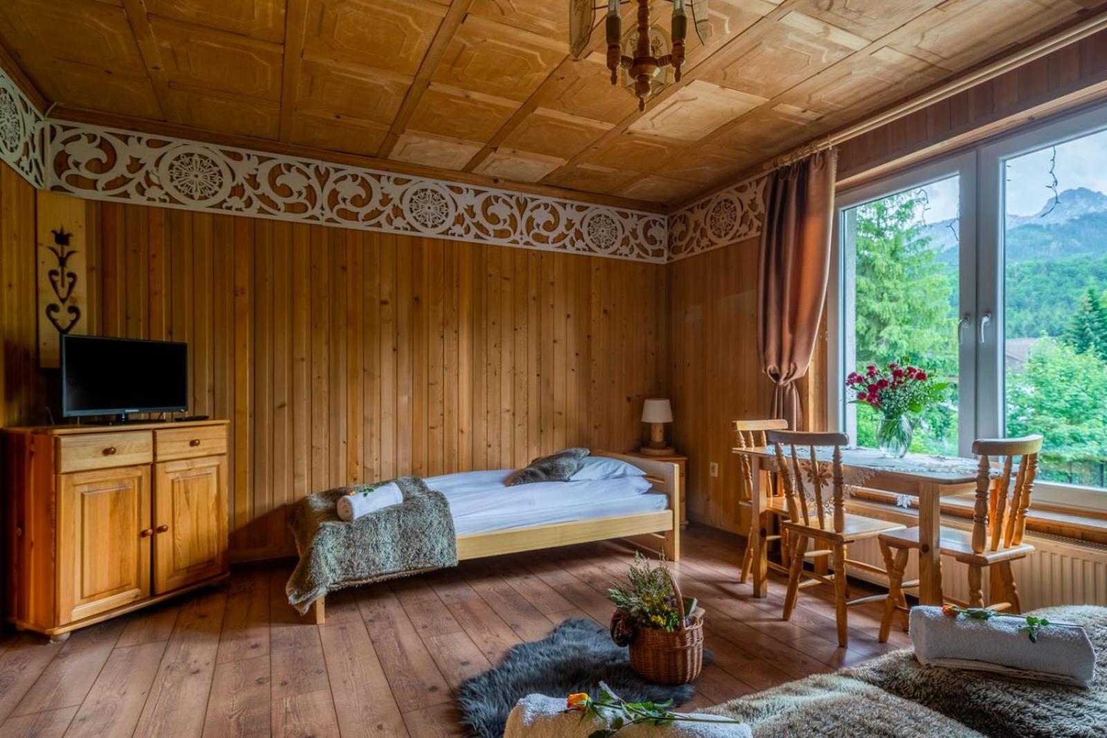 Pokoje Z Widokiem Na Gory I Prywatny Domek Z Zadaszona Altana - Grillem I Ogniskiem. Zakopane Extérieur photo